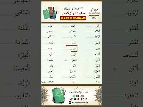 Muallim ul Quran Game Time | Dr Ubaid ur Rehman
